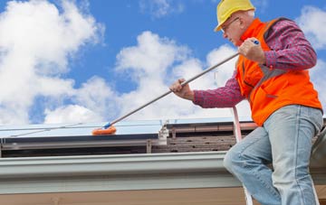 Lavister soft wash roof cleaning